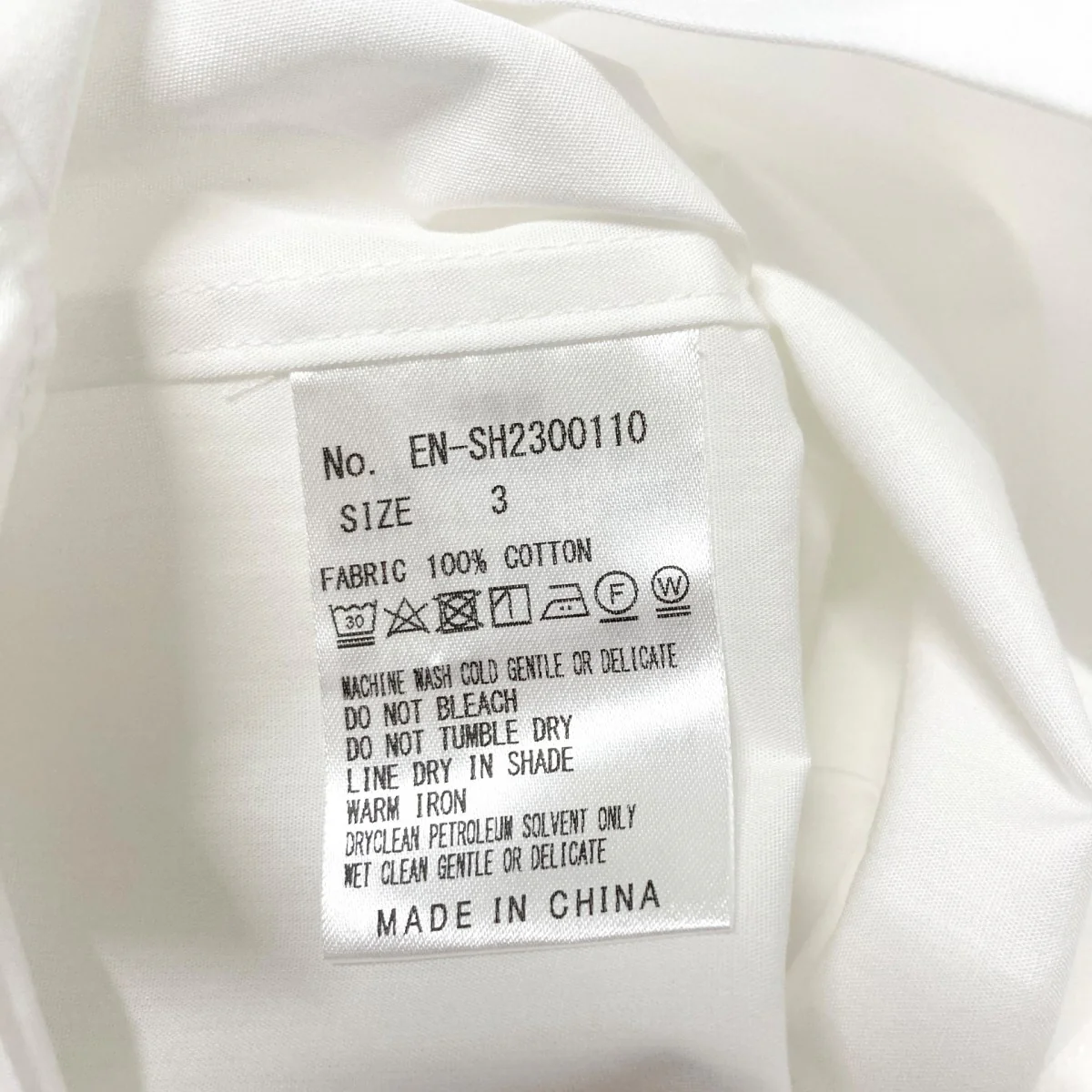 Go to shirtオーバーサイズシャツEN SH2300110 - Image 4
