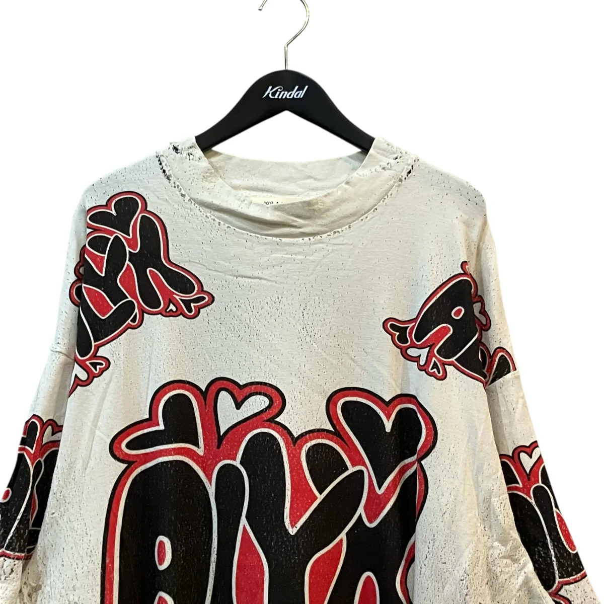 ダメージ加工プリントTシャツ - Image 3