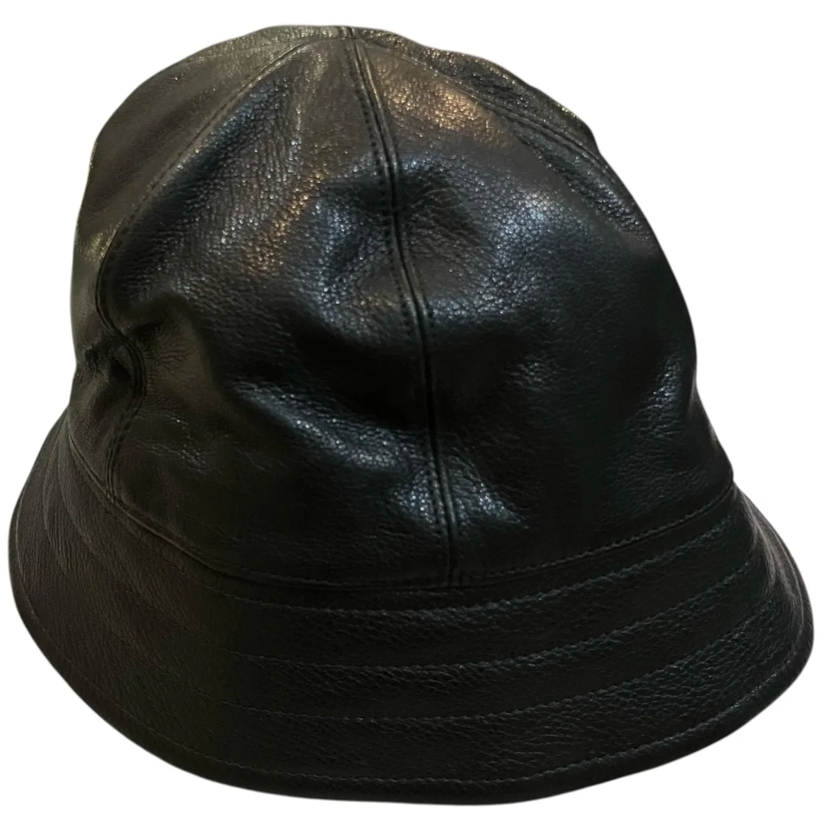 「SAILOR HAT」ゴートレザーバケットハットHT 06 C GOAT 3 - Image 3