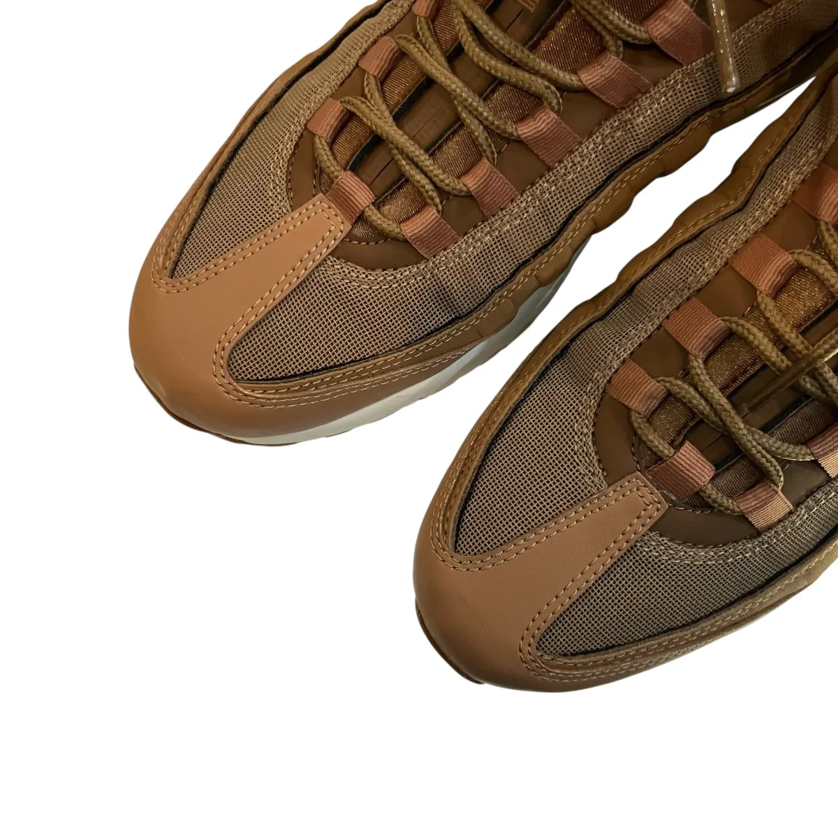 「Nike Air Max 95 SNEAKERBOOT FLAX」ハイカットスニーカー806809 201 - Image 3