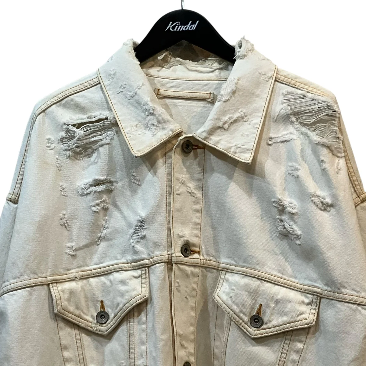 「DESTROYED DENIM JACKET」ダメージ加工デニムジャケット23SS05BL156 - Image 3