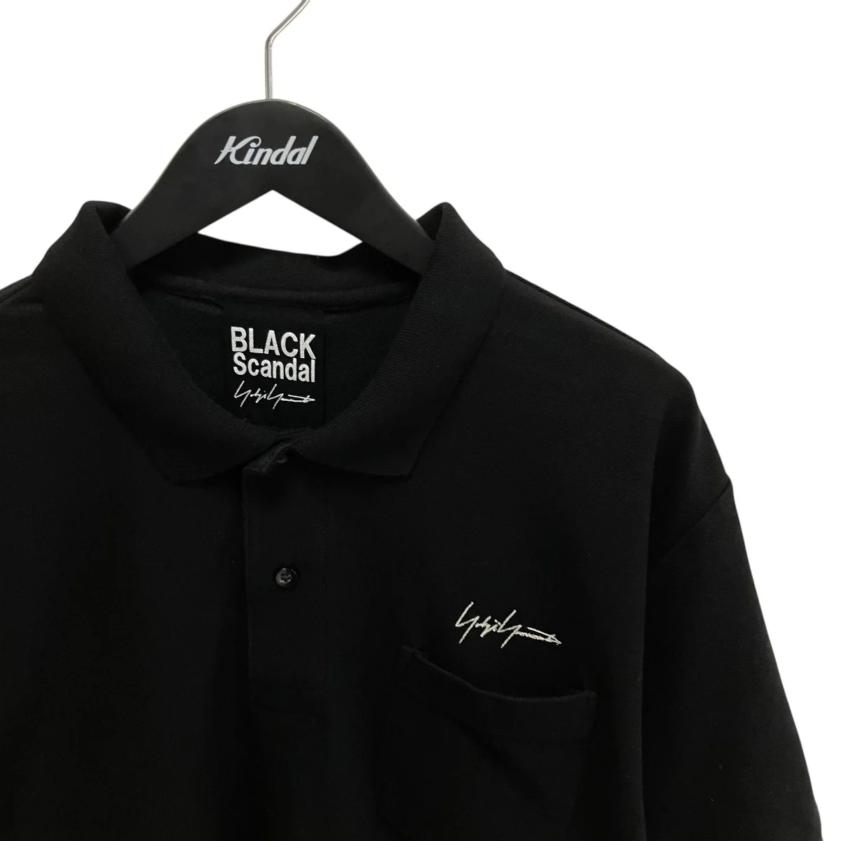 24AW2PIECES SIGNATURE EMBROIDERY POLO SHIRTSポロシャツHO-T88-096 - Image 3