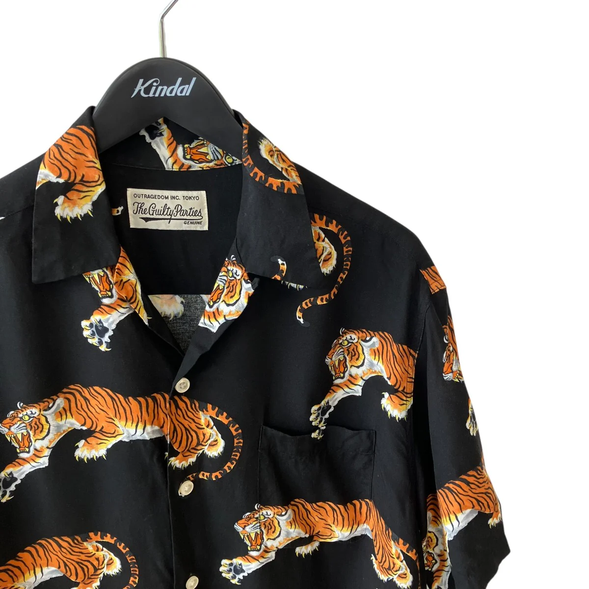 TIM LEHI / S/S HAWAIIAN SHIRT虎柄半袖シャツ - Image 3
