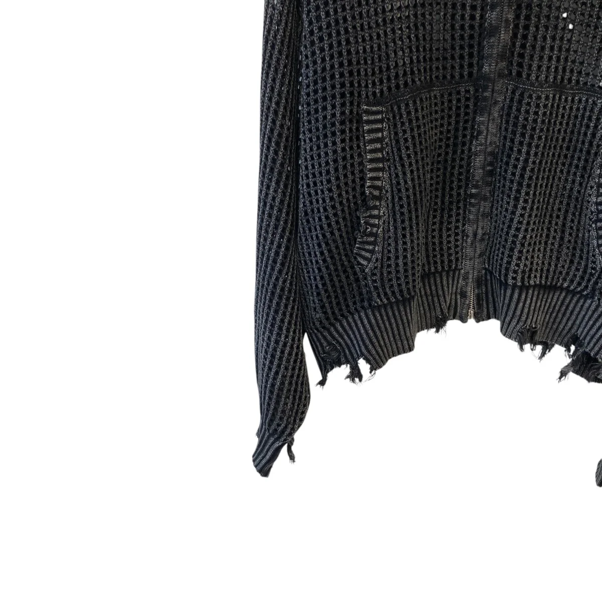 26SSACID WASH MESH HOODIEメッシュパーカー26S-KNL024-DS - Image 4