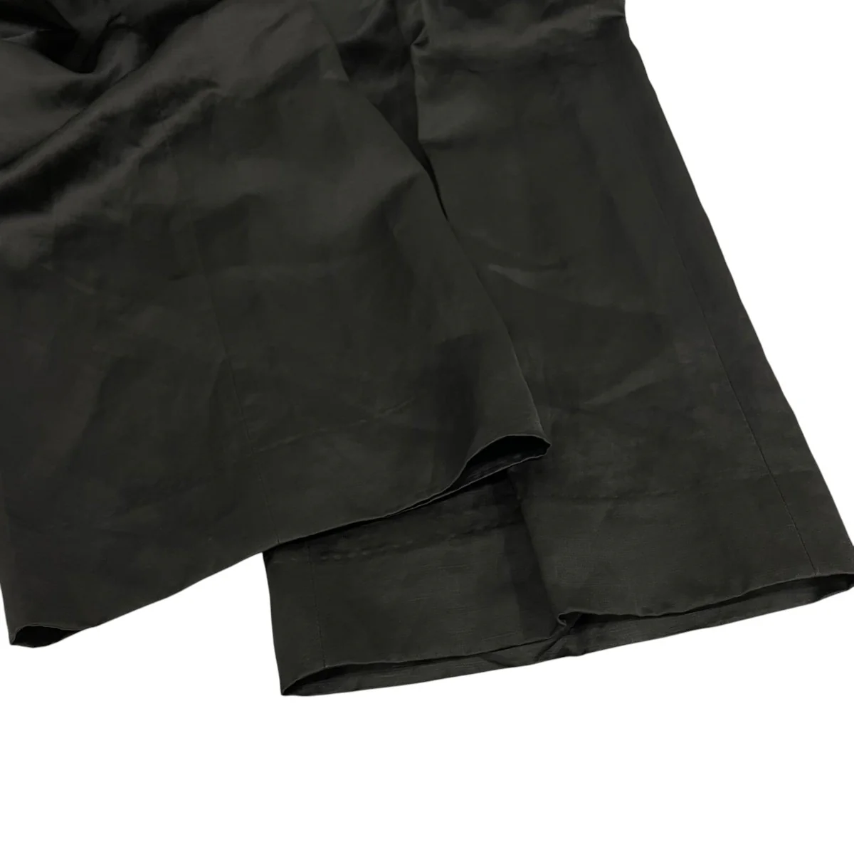 レーヨンリネンバックギャザーストレートパンツスラックス79142990286 - Image 5