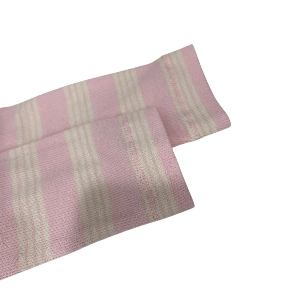 Soft Cotton Stripe Rib Longsleeve長袖トップスA1050066 - Image 4