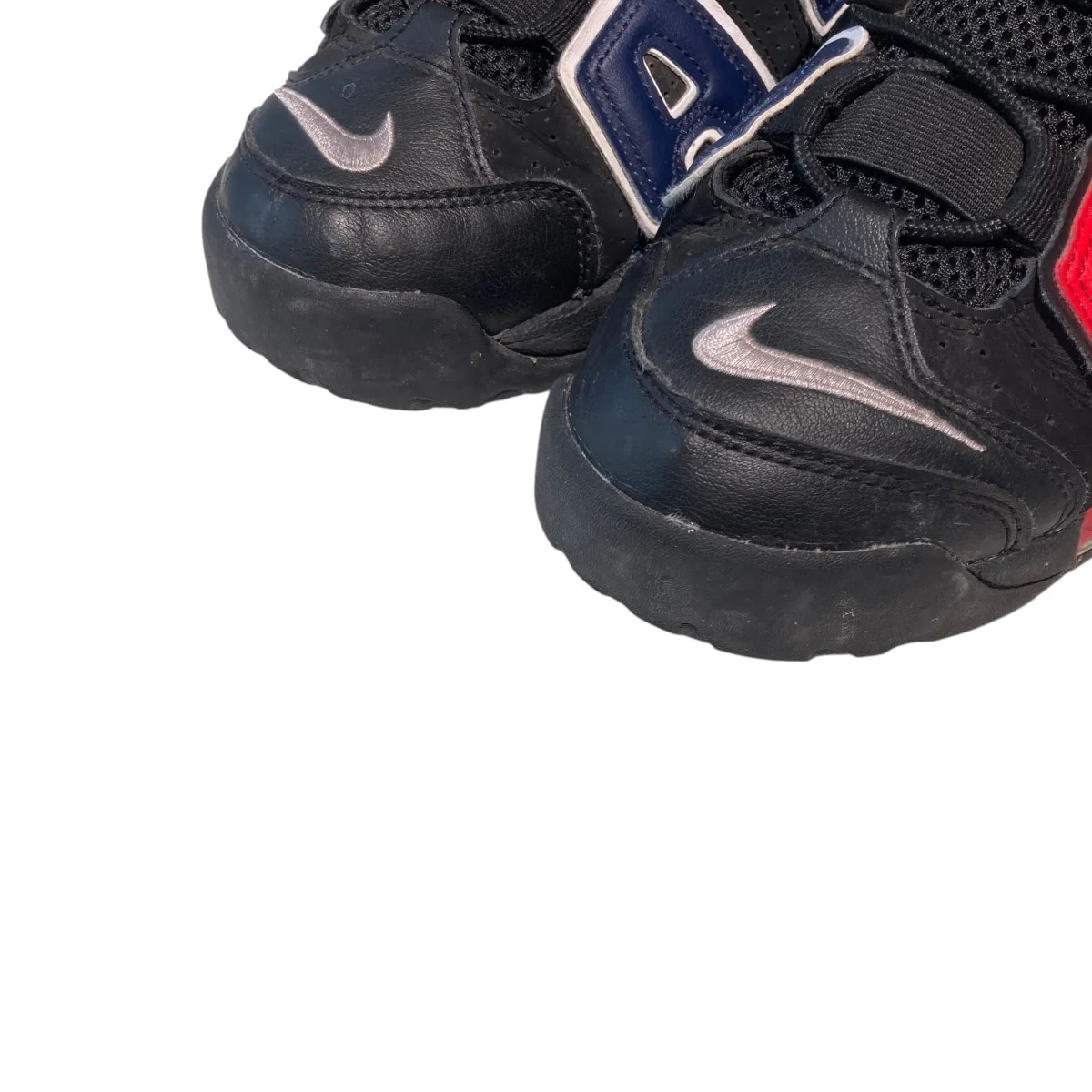 Air More Uptempo ’96 Black and University RedハイカットスニーカーDJ4400-001 - Image 7