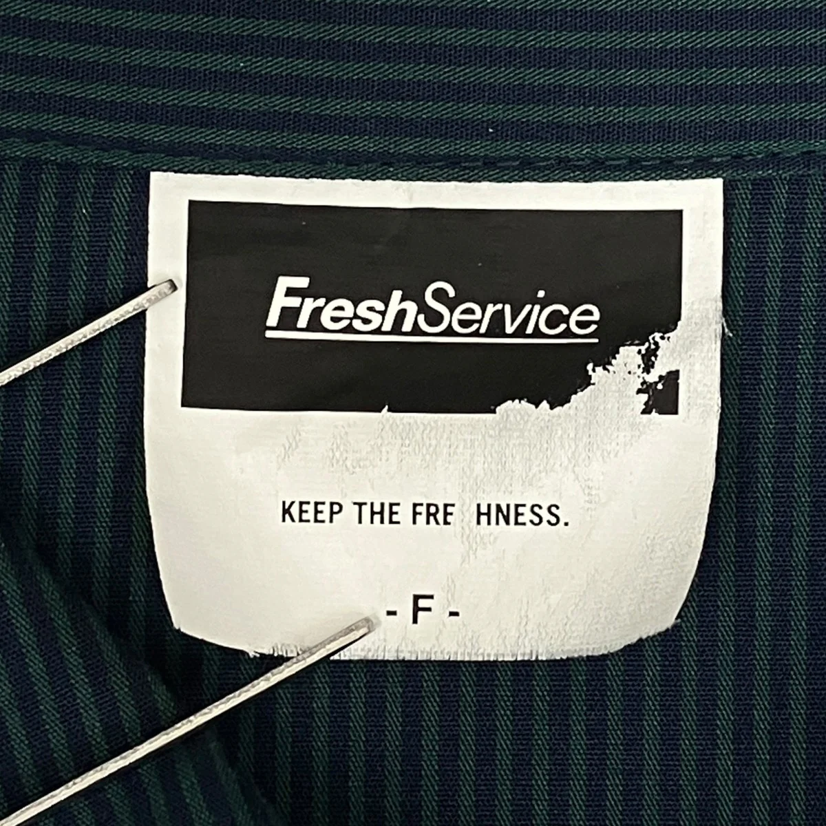 CORPORATE STRIPE REGULAR COLLAR SHIRT長袖シャツFSW-22-SH-15 - Image 5