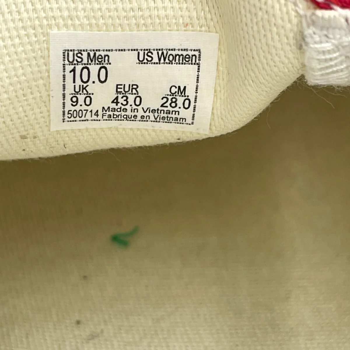 CLASSIC SLIP-ON 98 DX DIAMOND CHECKスニーカーVN0A7Q58Y52 - Image 6