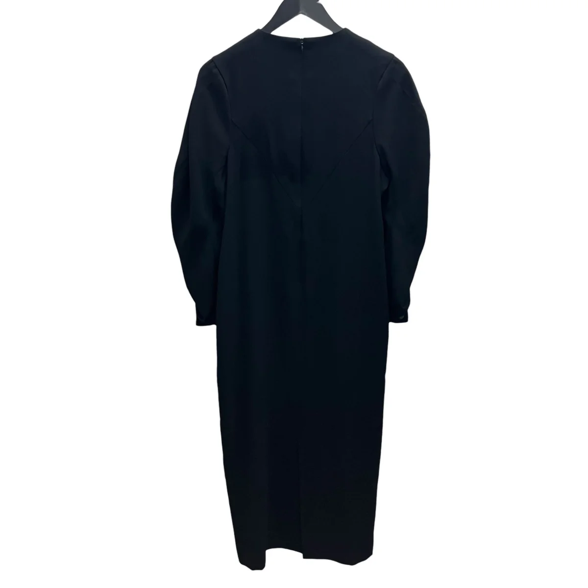 Mirka drape sleeve dress BKドレープワンピースAW2361-BK - Image 3