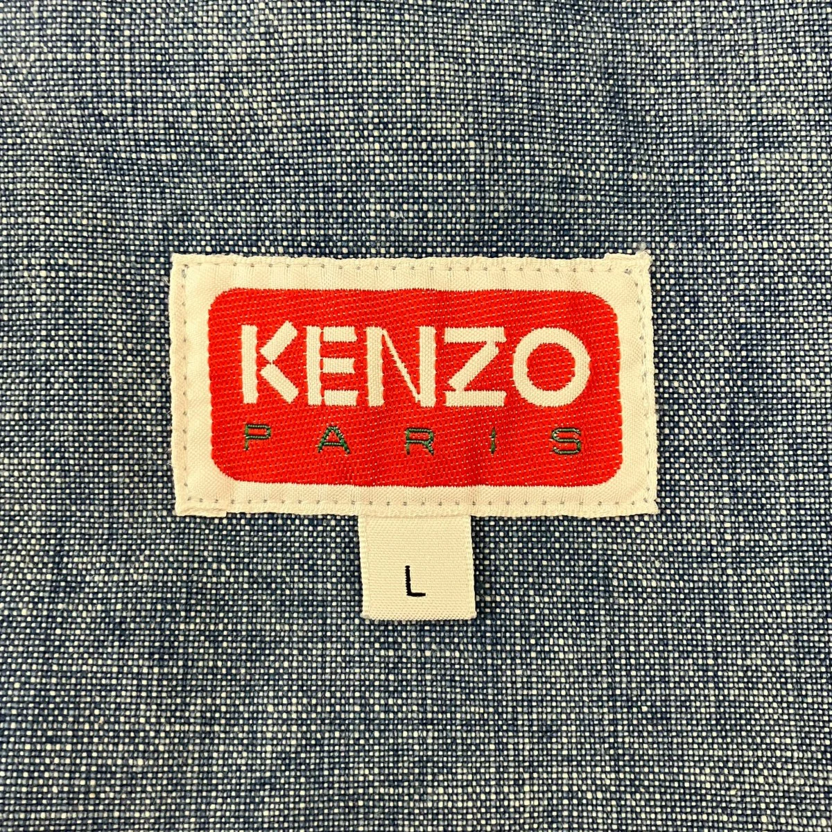 STONE BLEACHED BLUE DENIM KIMONO JACKET キモノデニムジャケット - Image 7