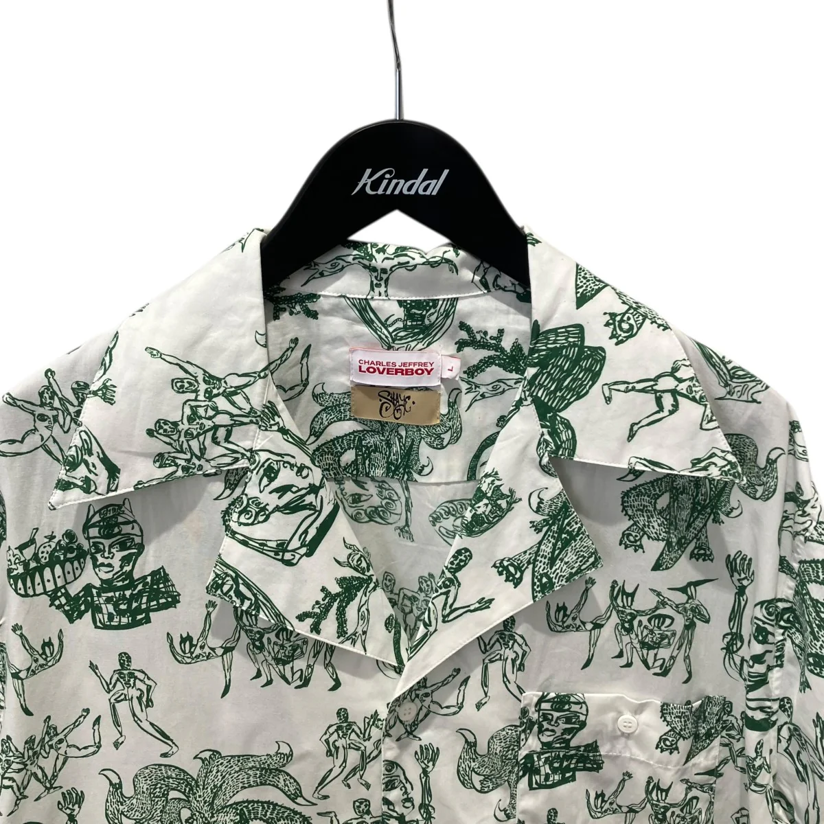 HAWAIIAN SHIRT MEDALLION SHIRTING半袖シャツ - Image 3