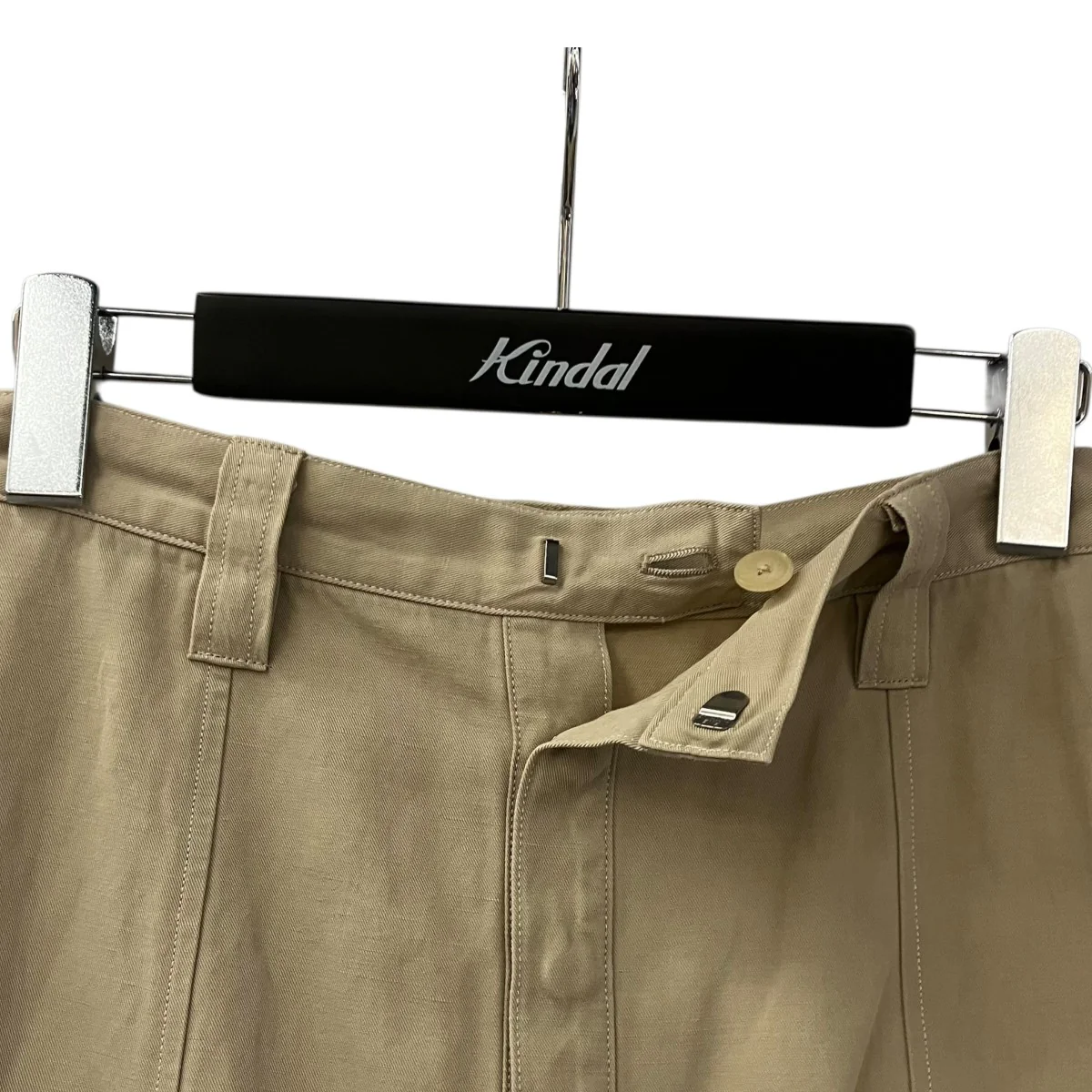 A22SS03LC  HARD TWIST FINX LINEN CHINO SKIRTスカート - Image 3