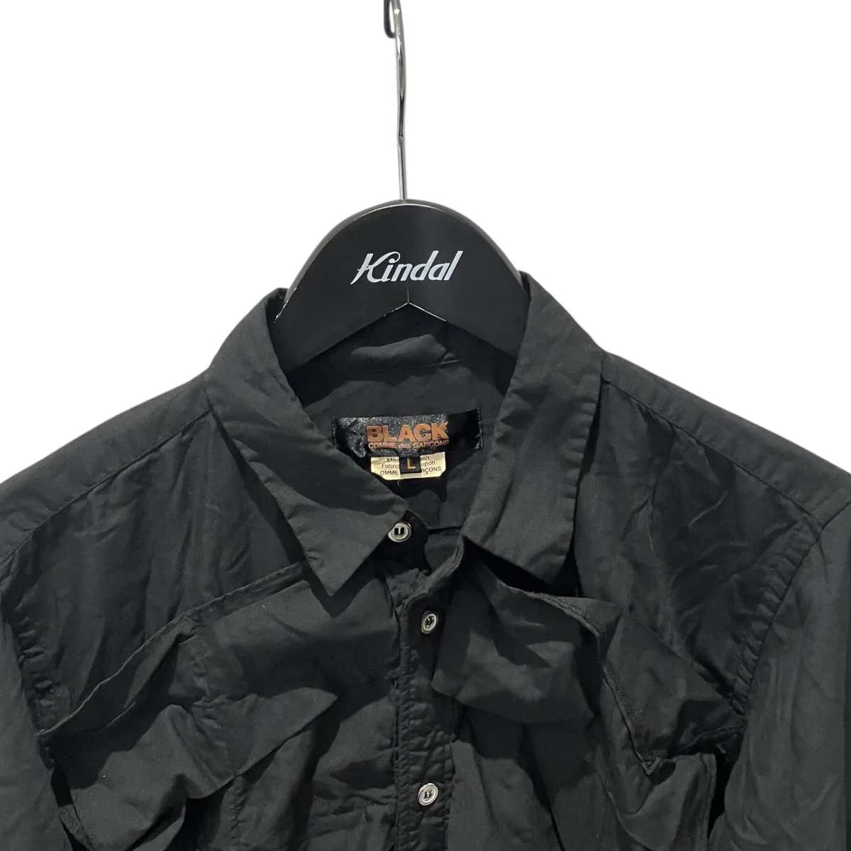 21AW1H-B026 フリルデザインシャツシャツ - Image 3