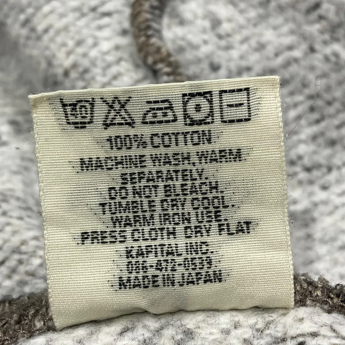 TOP裏毛メランジェフードフード外付けパーカーパーカー - Image 6