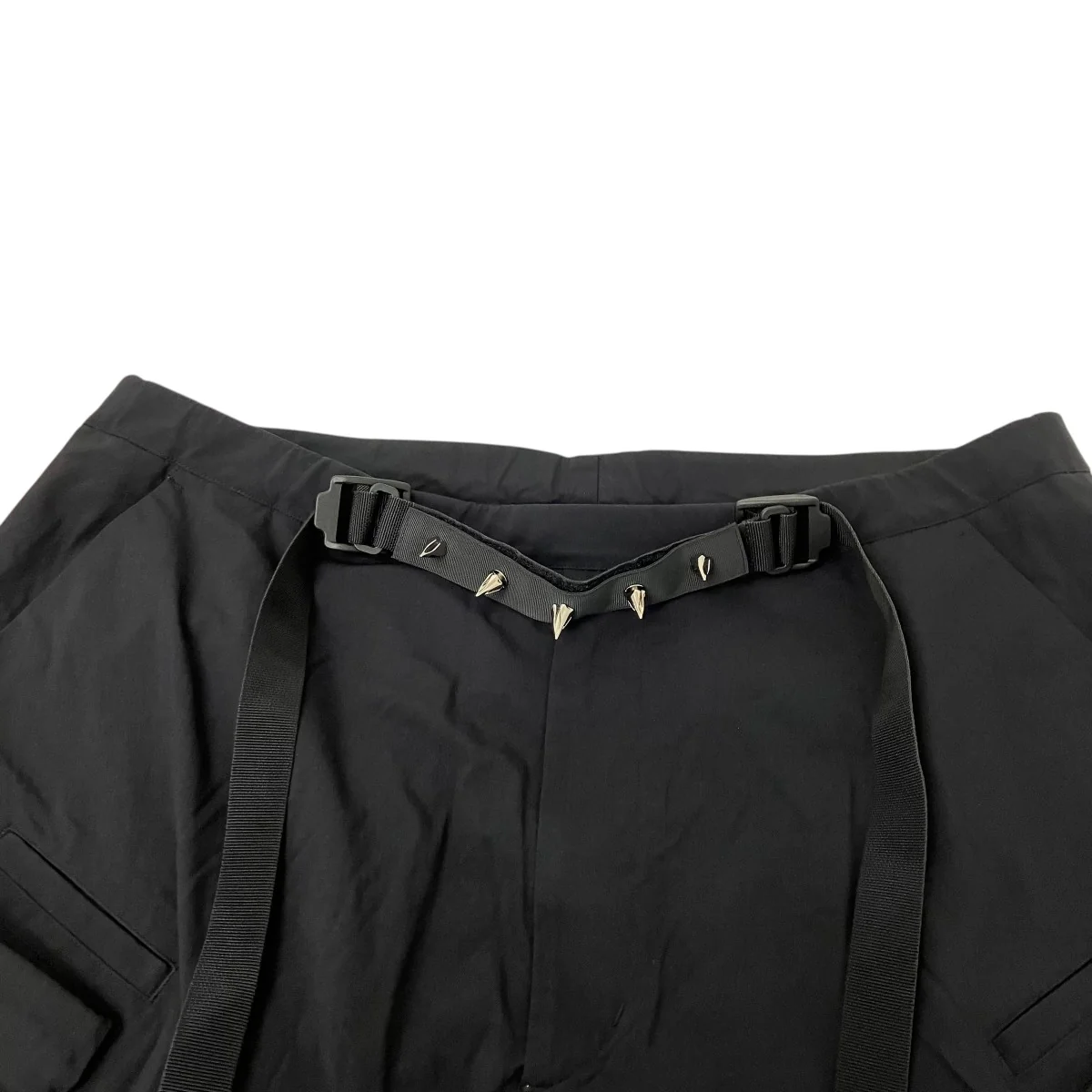 スパイクベルトサルエルショートパンツ - Image 3