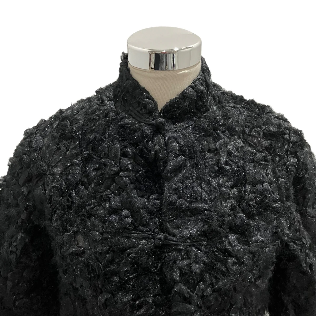 Curly Ruffle Mesh JacketチャイナジャケットRP-J031 - Image 3