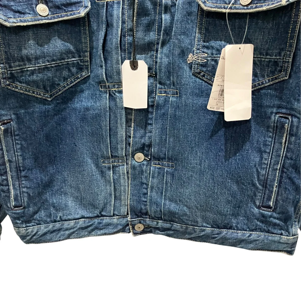BACK BORD DENIM JKデニムジャケット27211-3-20002 - Image 4