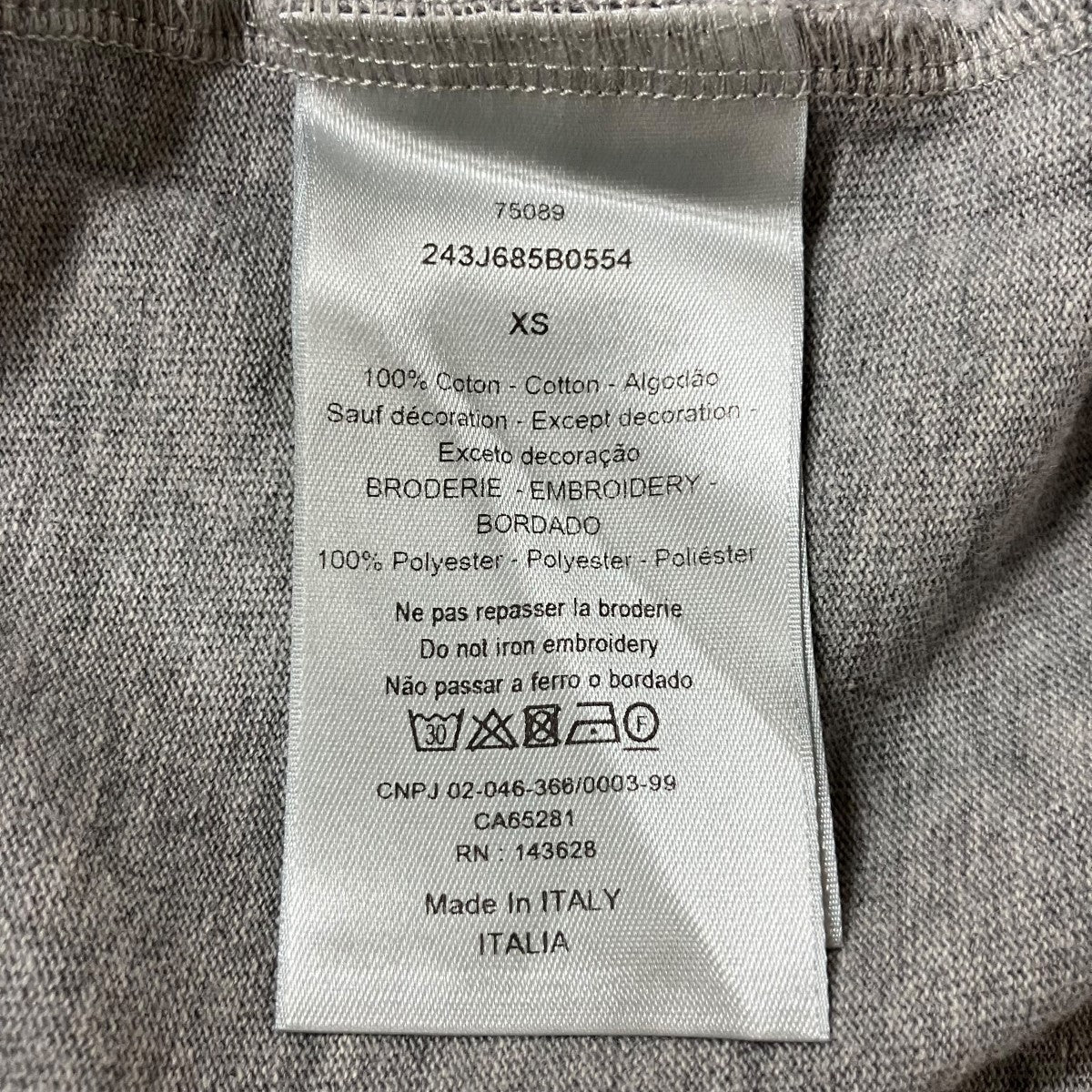 ロゴエンブロイダリー 半袖Tシャツ - Image 5
