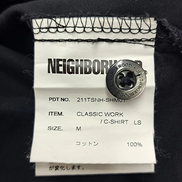 21SSCLASSIC WORK C-SHIRTクラシックワークシャツ211TSNH-SHM01 - Image 5