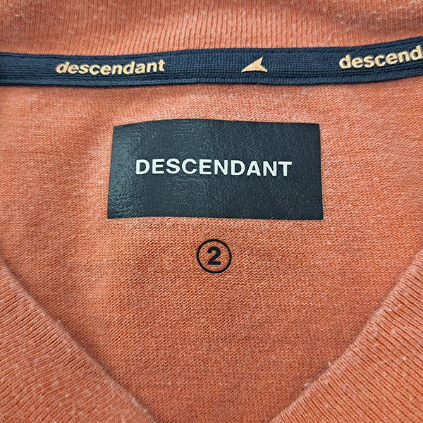 25SSOTL ORGANIC COTTON LS PIGMENT DYEバックプリントピグメントダイTシャツ - Image 5