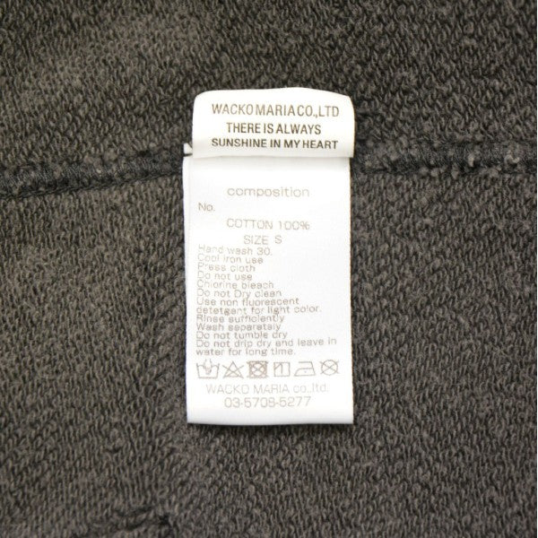 2026SS WASHED HEAVY WEIGHT ZIP HOODED SWEAT SHIRT ウォッシュドヘビーウェイトジップフーデッドスウェットシャツ パーカー 26SSE-WMC-SS01 - Image 8