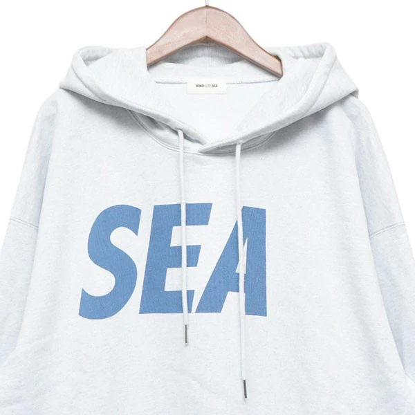 OG SEA LOGO HOODIE SWEATSHIRT ロゴプリントプルオーバーパーカー スウェット WDS-O-OHP-26-Q2-CS-01 - Image 3