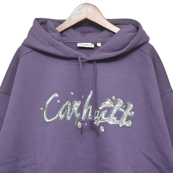 HOODED EMERSON SWEATSHIRT　ロゴプリントプルオーバースウェットパーカー　A252025．889．XX．03 - Image 3