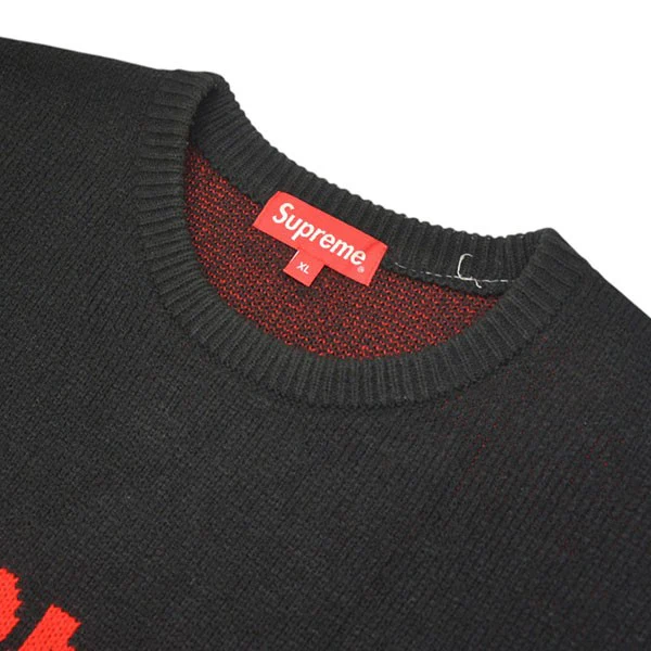 2021AW Sweater クルーネックロゴニット セーター - Image 3