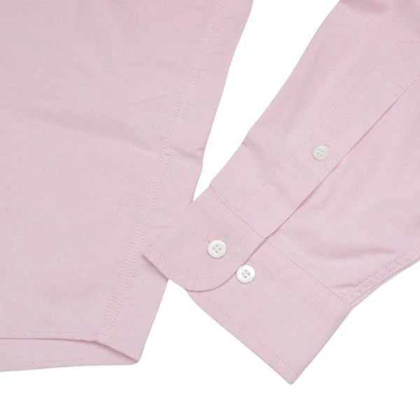 2025SS OXFORD FLYFRONT SHIRT オックスフォードボタンダウンシャツ SQ-25SS-SH-02 - Image 4