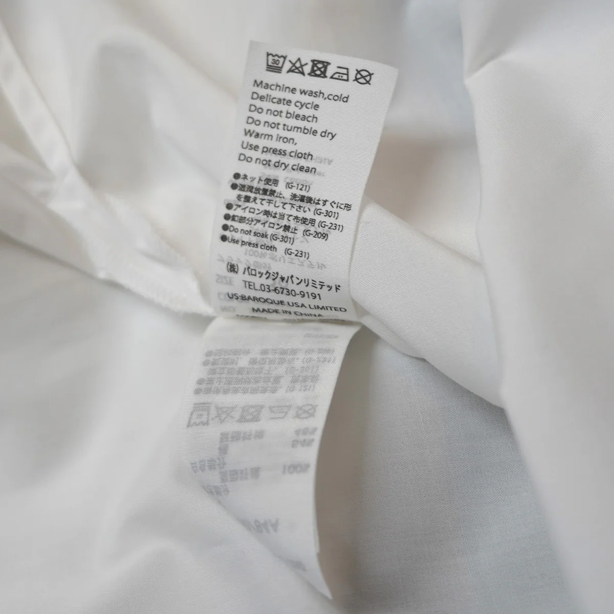 24SS VEST-LAYERED TOPSベストレイヤード  裾 アシンメトリー 半袖ブラウス シャツ - Image 5