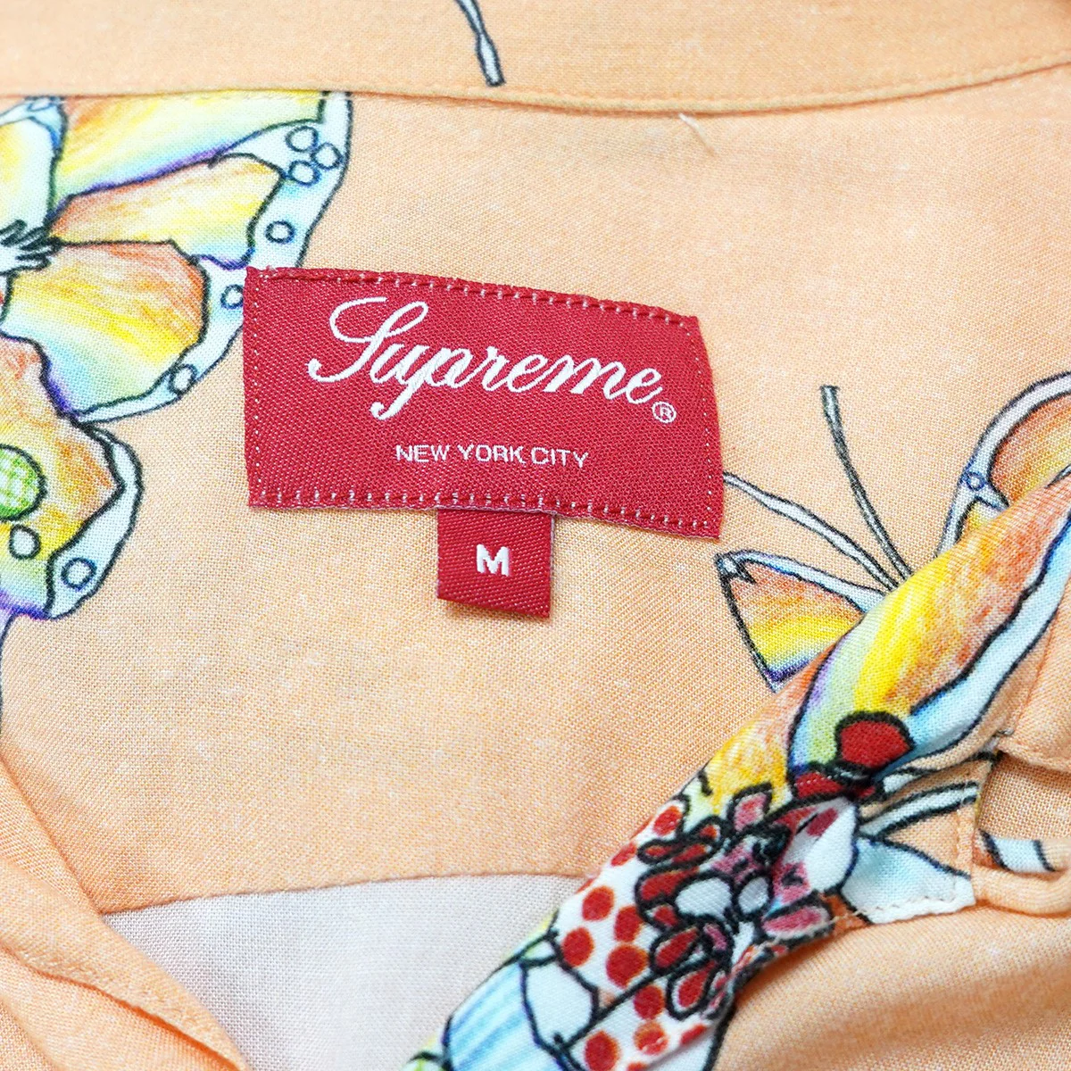 16SS Gonz Butterfly Shirtゴンズ バタフライ レーヨン 開襟 オープンカラー 半袖シャツ - Image 6