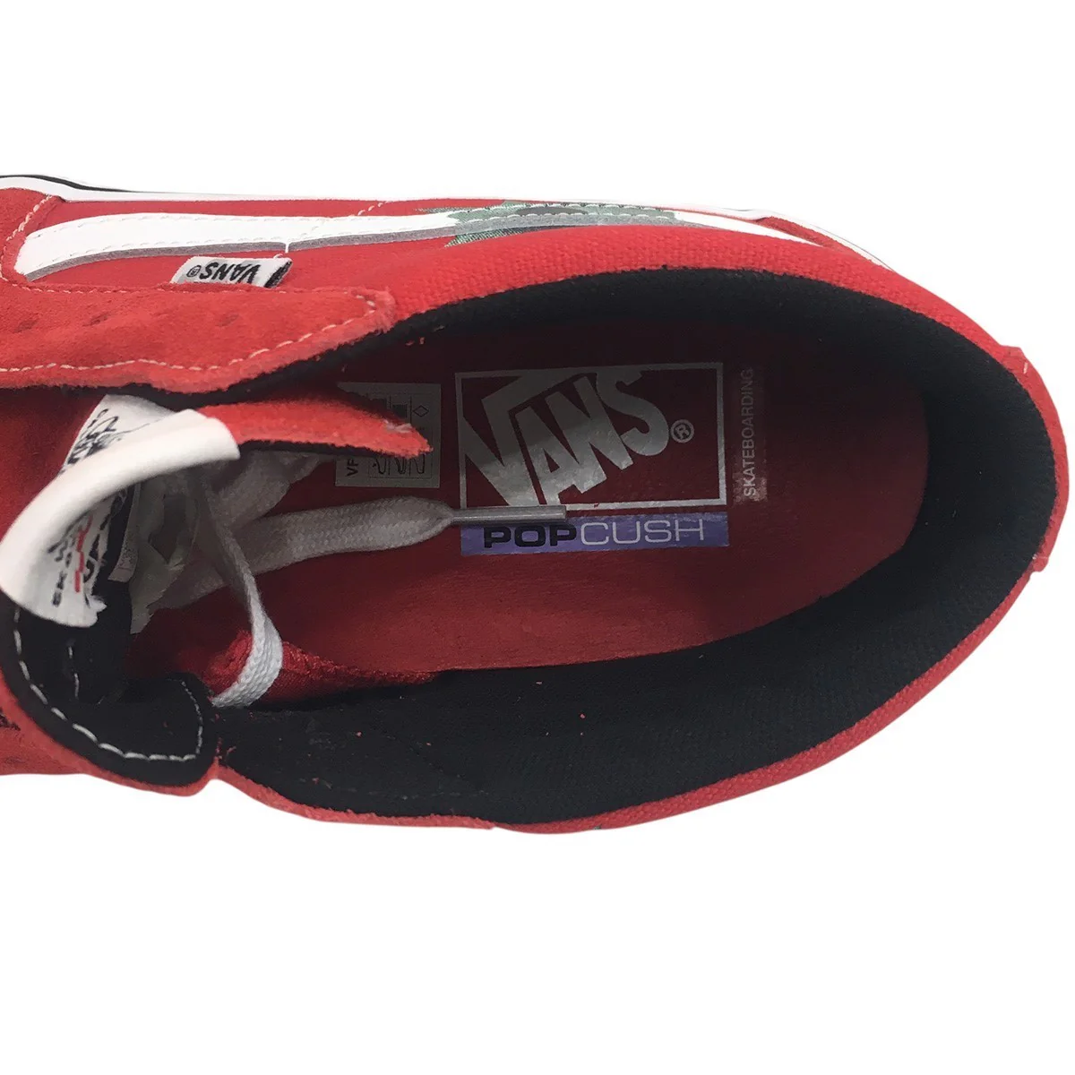 25SS Nate Lowman × Vans Skate Grosso Mid Bullet Holeネイトローマン スケートグロッソ ミッド バレットホール フラワー スニーカー 靴 - Image 6