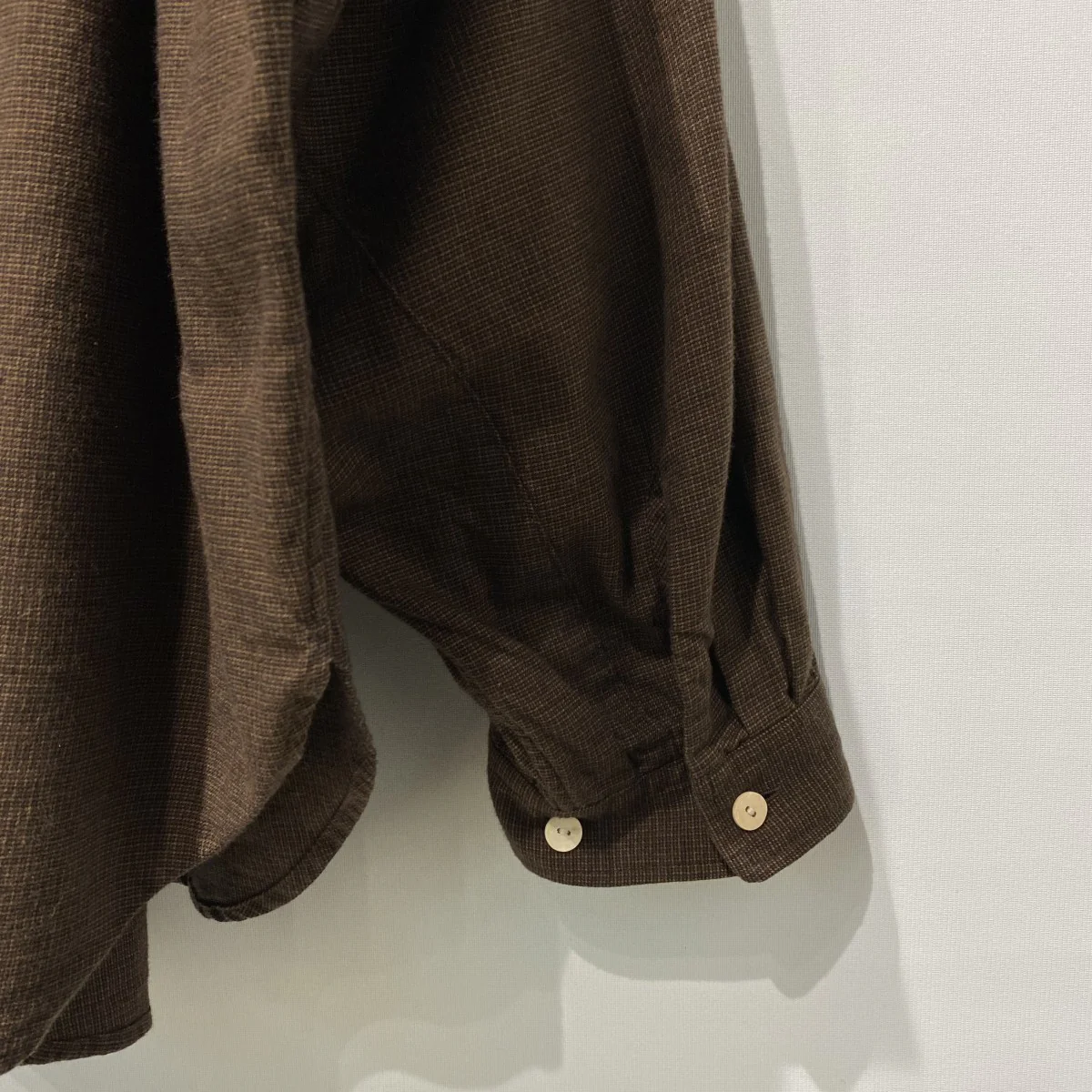 Wrist Patch Wide Shirt／Checkオーバーサイズチェックシャツ - Image 6
