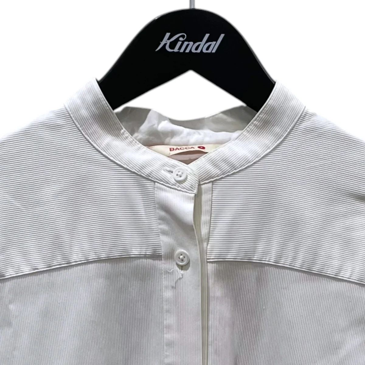 20AW バンドカラーシャツワンピース Cotton Pique Shirt Dress コットンピケシャツドレス 35-06-04-06101 - Image 3