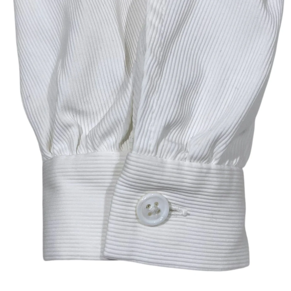 20AW バンドカラーシャツワンピース Cotton Pique Shirt Dress コットンピケシャツドレス 35-06-04-06101 - Image 5