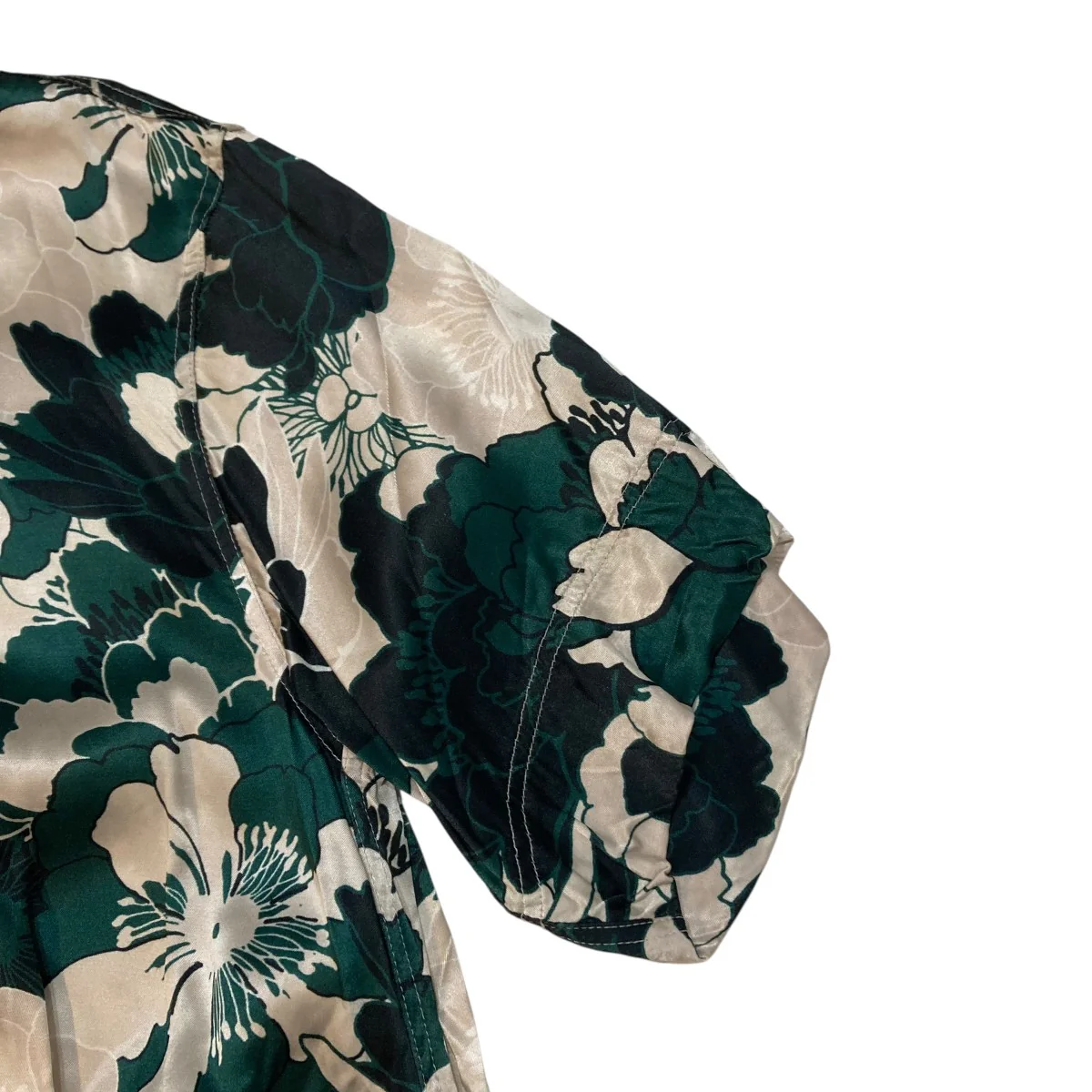 FLOWER PIRINT DRAPE BLOUSE半袖シャツ21SBL004 - Image 4