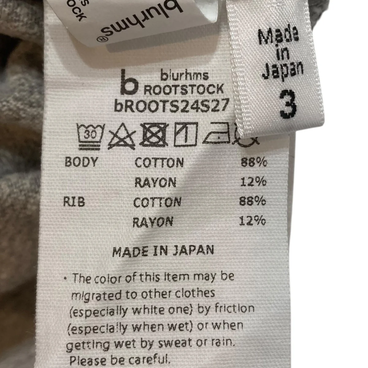 半袖TシャツbROOTS24S27 - Image 7