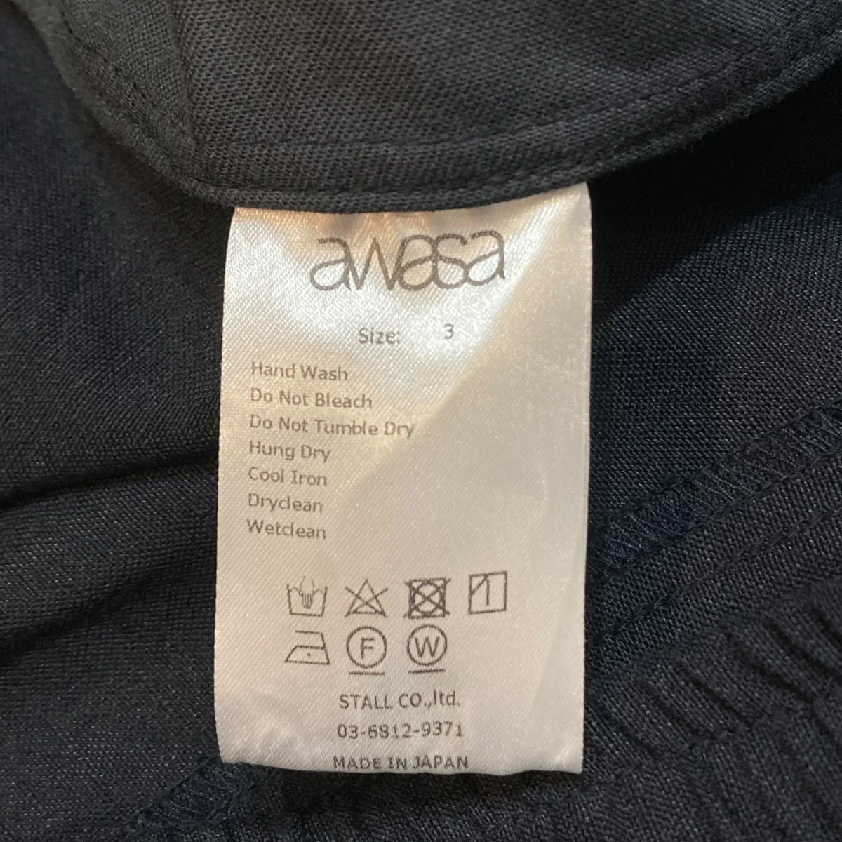 Wool Linen Wide Easy Shortsハーフパンツawa3-06006 - Image 7