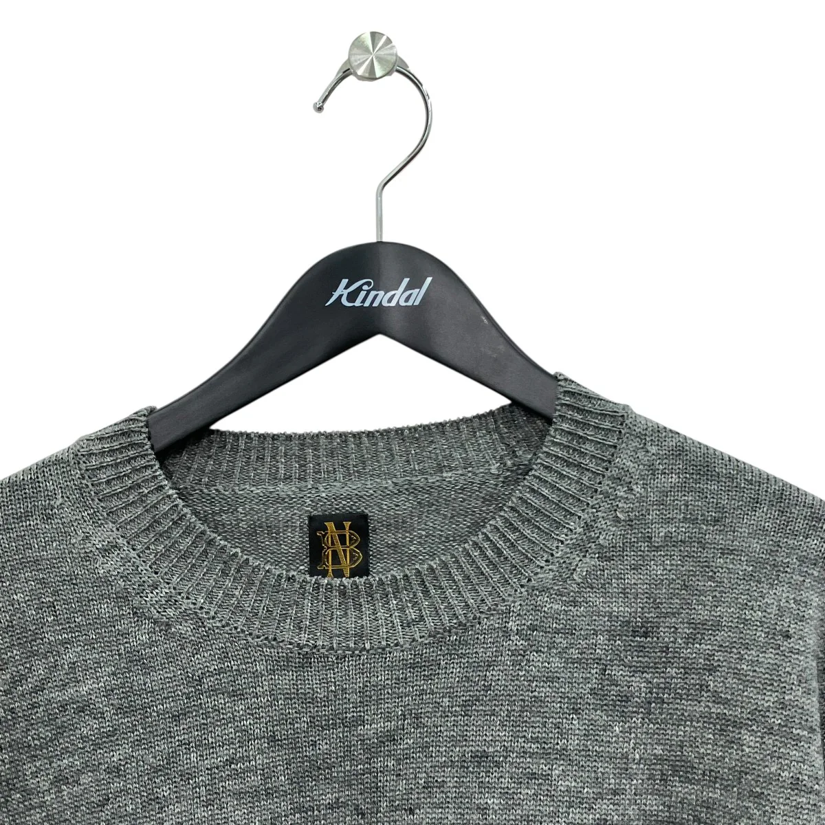 25SSWASHED HIGH COUNT LINEN CREW NECKクルーネックニットBN-25SM-021 - Image 3