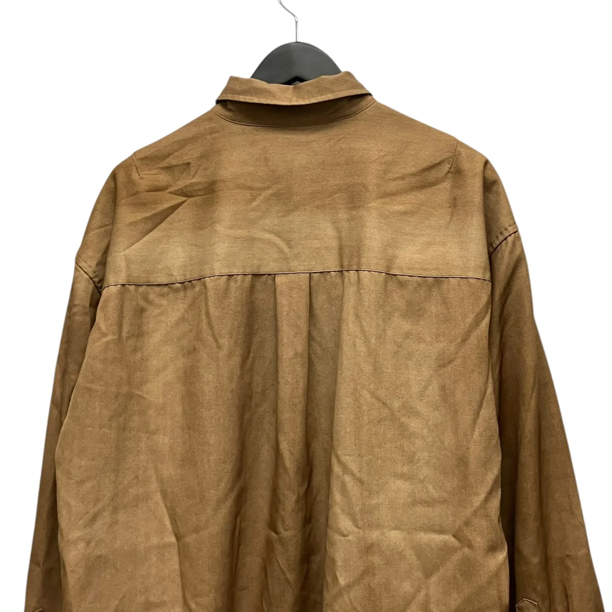GRADATION WOOL L S SHTウールシャツUDF25203 - Image 5