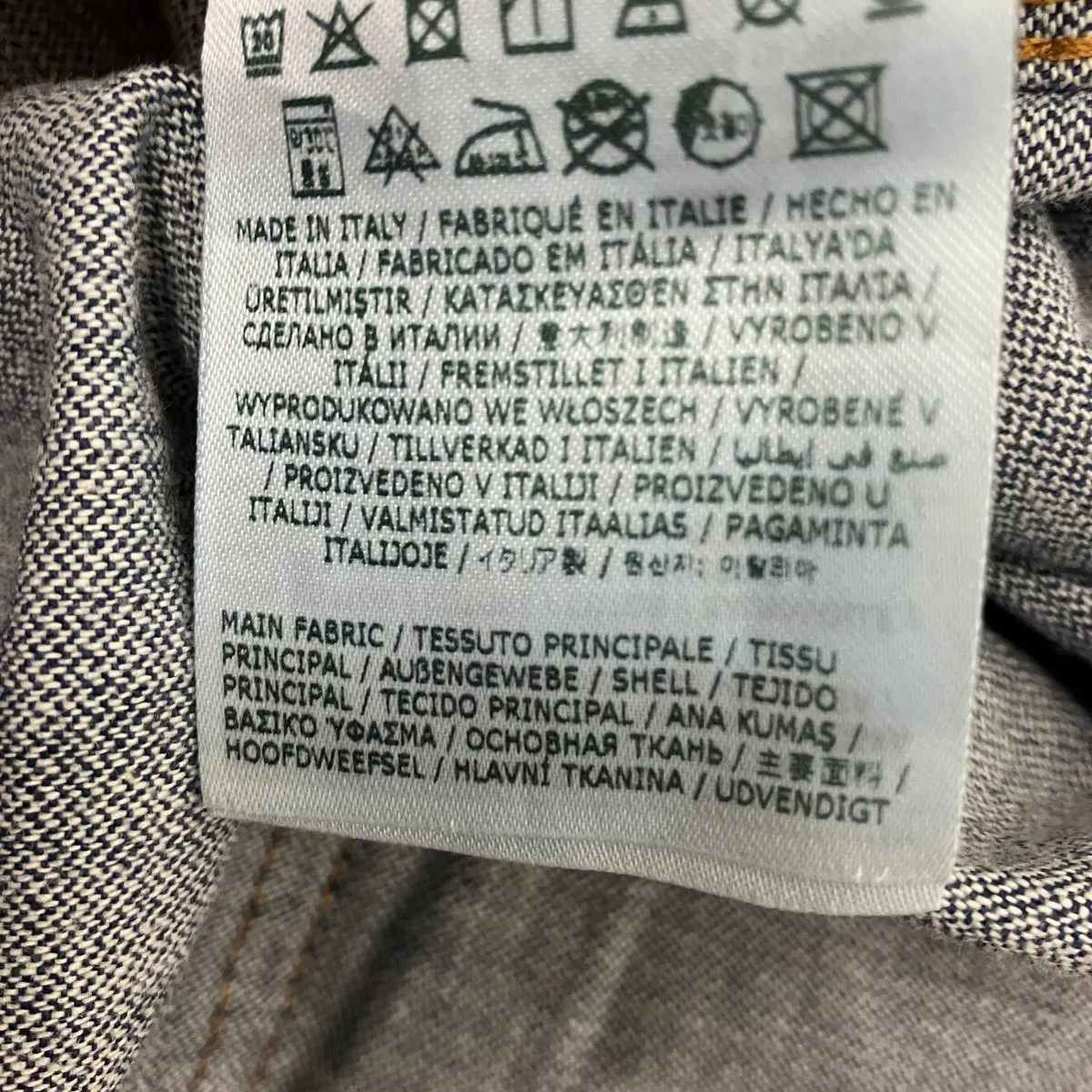 24SSDENIM SPORTS JACKET汚れ加工デニムジャケットS50AM0612 - Image 8