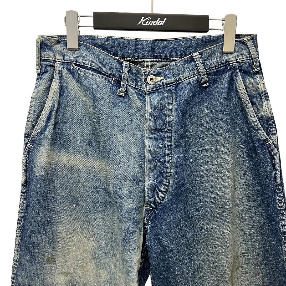 US ARMY Dungaree Denim Trousersヴィンテージ加工デニムパンツ25SAP-04-07K - Image 3