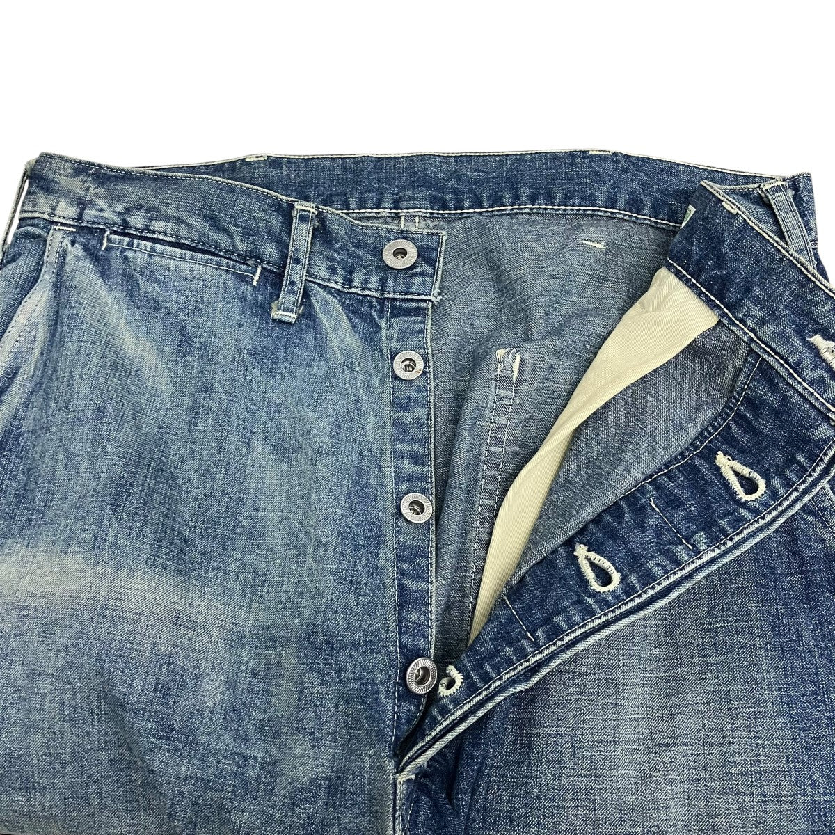 US ARMY Dungaree Denim Trousersヴィンテージ加工デニムパンツ25SAP-04-07K - Image 5