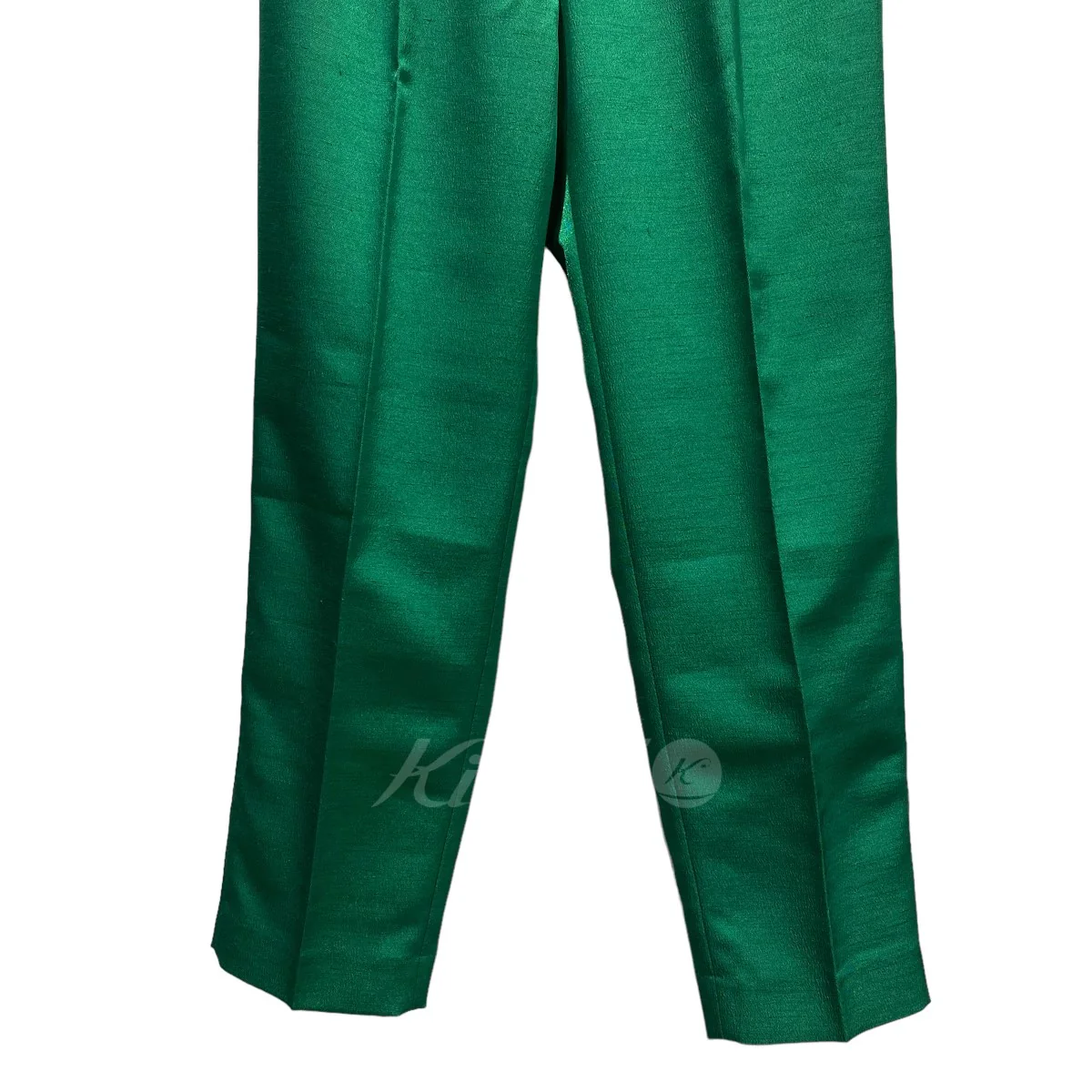 光沢素材 JELLY COLOR USEFUL PANTS タックテーパードパンツ - Image 5