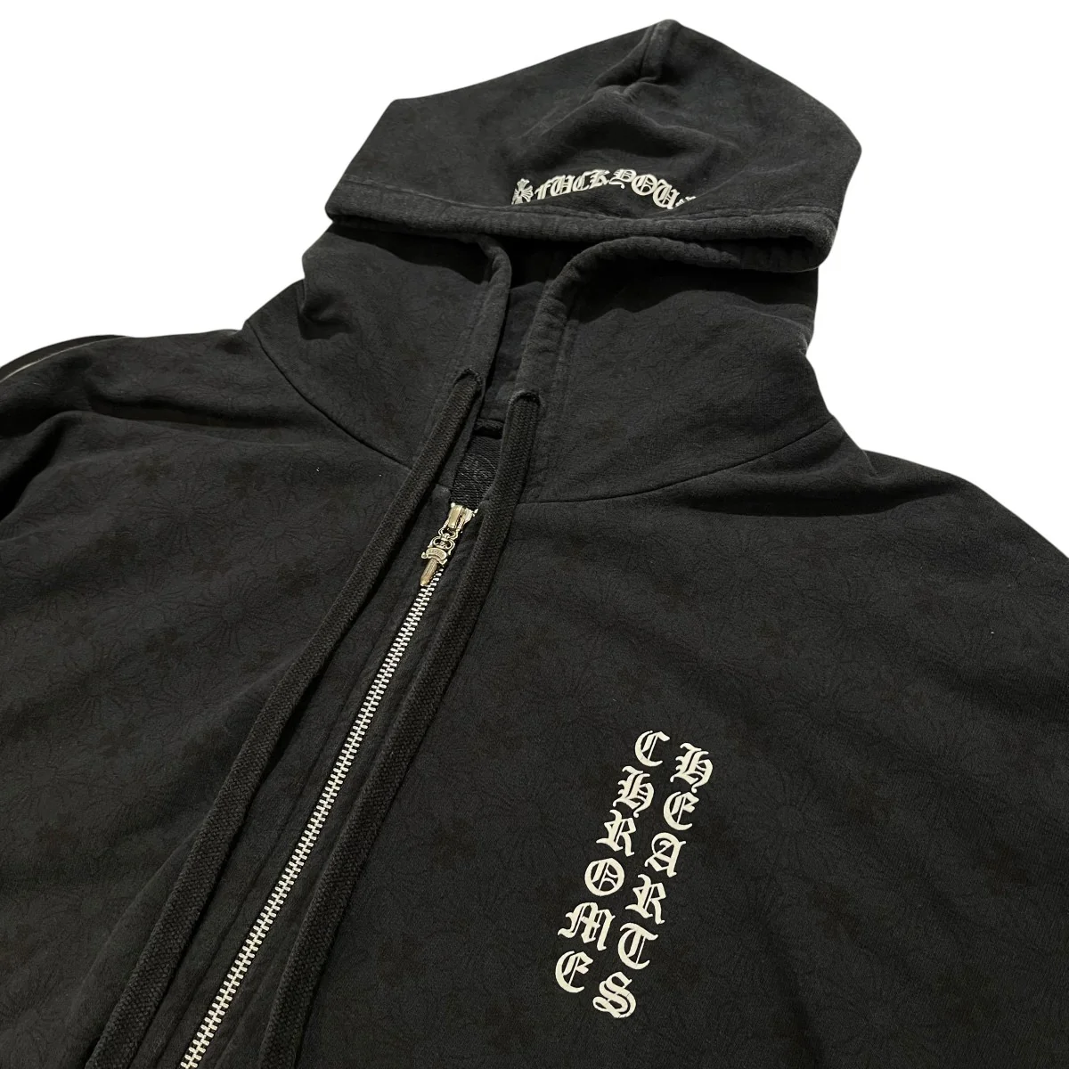 プラス総柄バックホースプリントジップパーカーSWTSHRT HD ZIP CH - Image 3