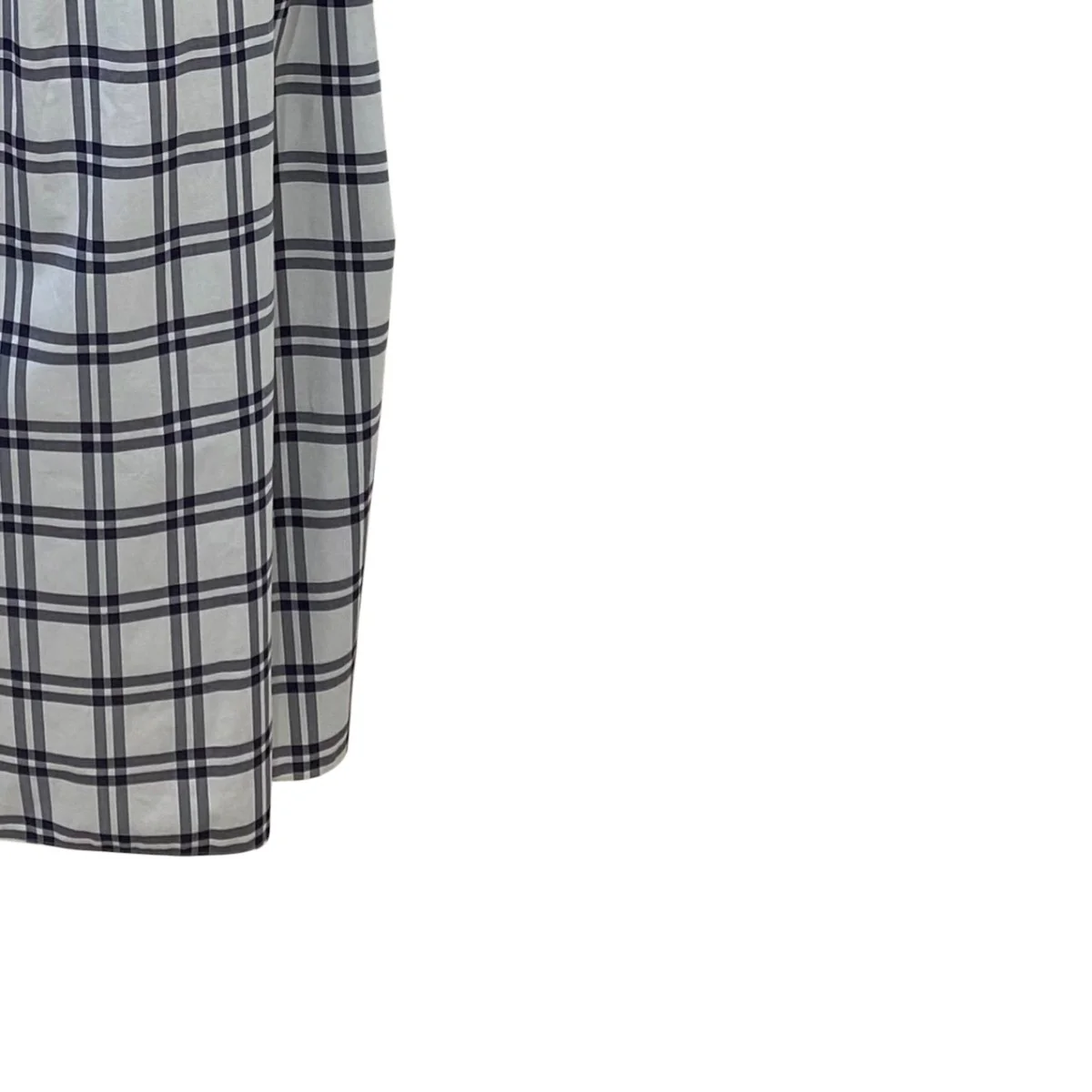 CHECKED BIB FRONT SHIRT DRESS202-15117 - Image 4