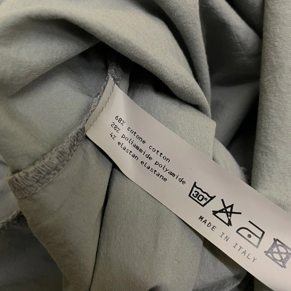 DRESS TSL BELT ベルト欠品無地 七分袖ワンピース  ロングワンピース - Image 5