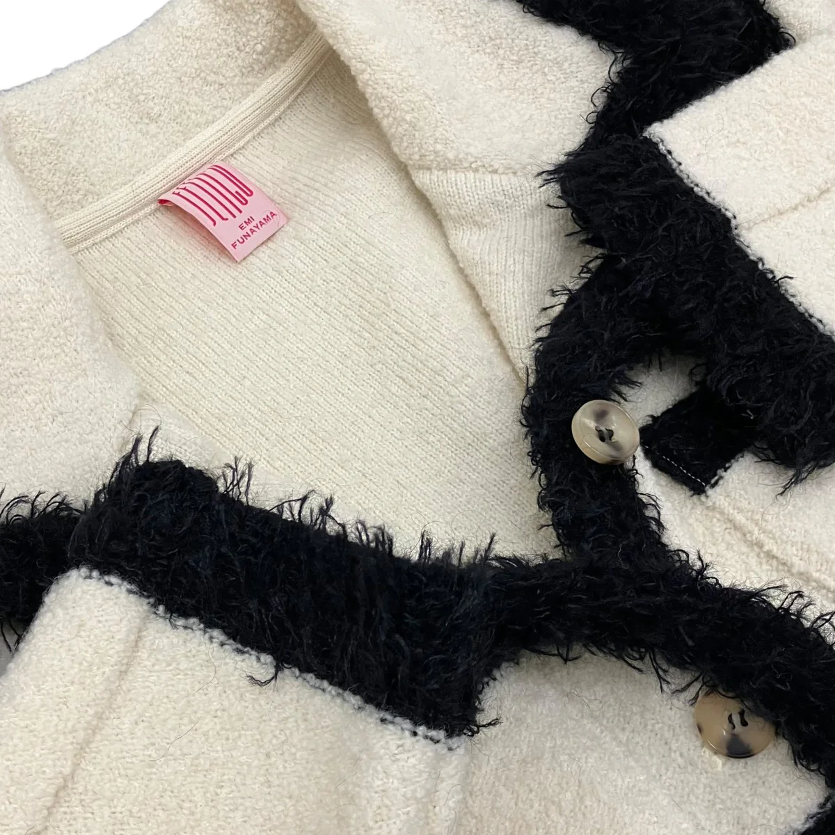 【BOUCLE KNIT SHORT JACKET】ブークルニットショートジャケットFTC254-0703 - Image 6