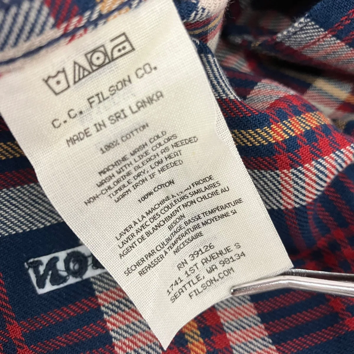 LT WT ALASKAN GUIDE SHIRTチェック長袖シャツ20248746 - Image 5